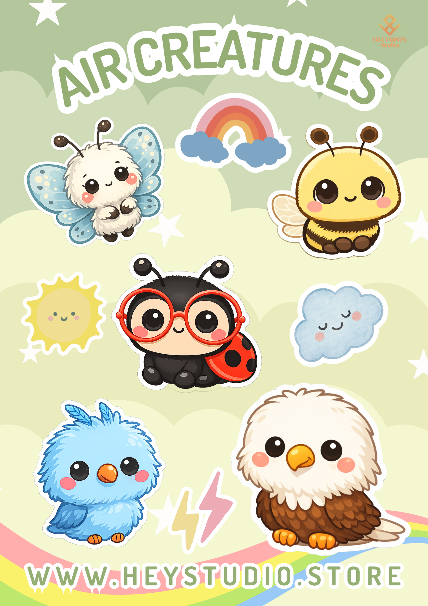 Sticker Sheets - Animals Collection