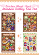 Sticker Sheets - Cozy Game Art Collection