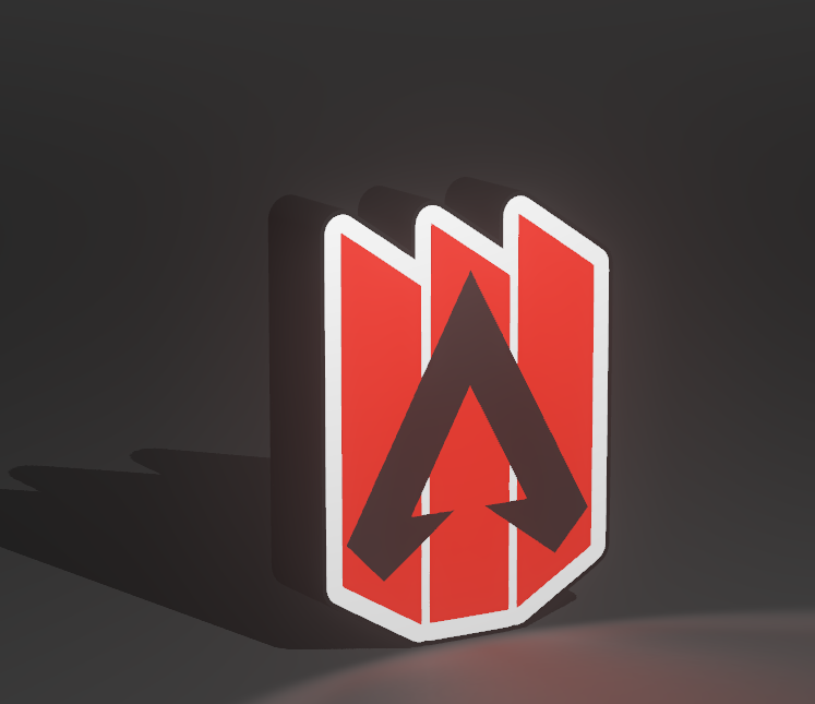 Gaming LED Lightbox Sign Logo | Decor Gift