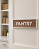 Wooden Door Signage