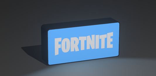 Gaming LED Lightbox Sign Logo | Decor Gift
