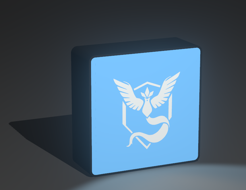 Gaming LED Lightbox Sign Logo | Decor Gift