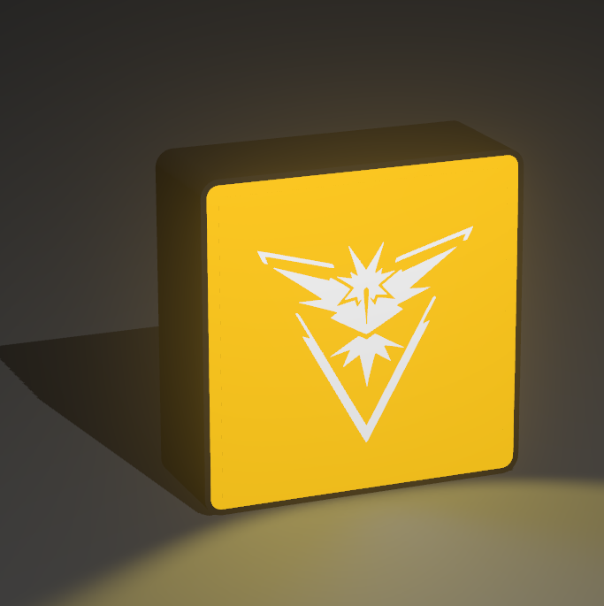 Gaming LED Lightbox Sign Logo | Decor Gift