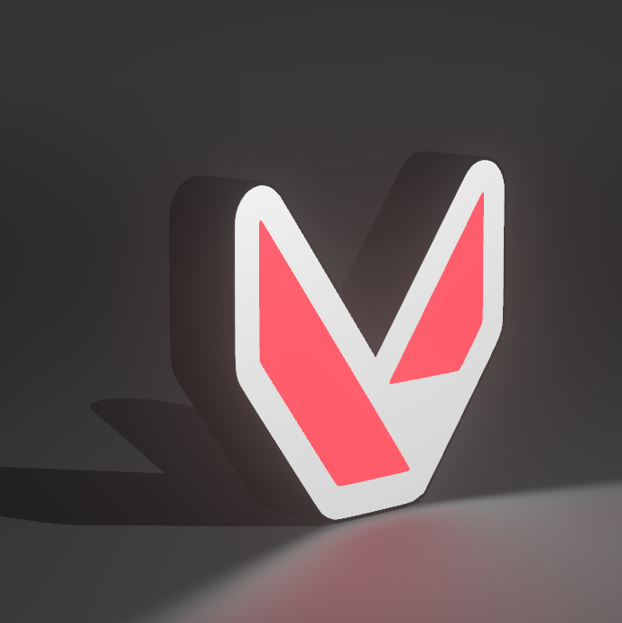 Gaming LED Lightbox Sign Logo | Decor Gift